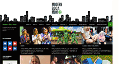 Desktop Screenshot of modernbocamom.com